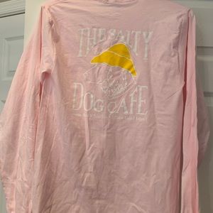 Light Pink Salty Dog Long Sleeve Shirt Size Small